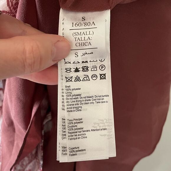 All Saints Giulia Scarf Dress Size S - Picture 10 of 12